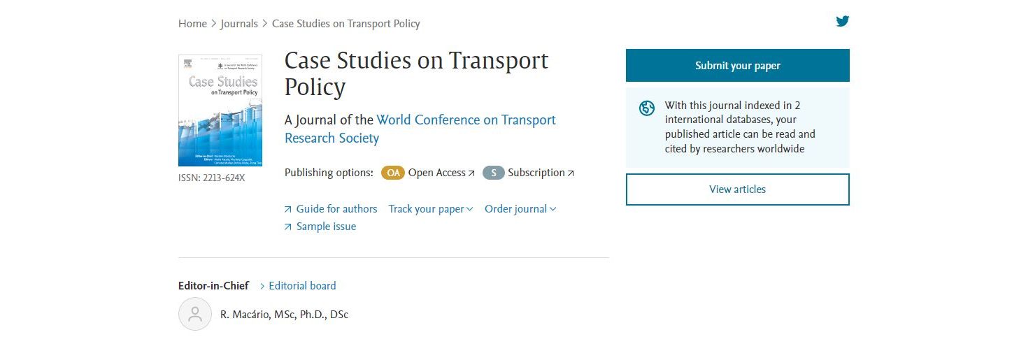 Case Studies on Transport Policy