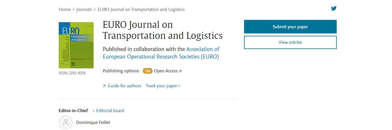 EURO Journal on Transportation and Logistics
